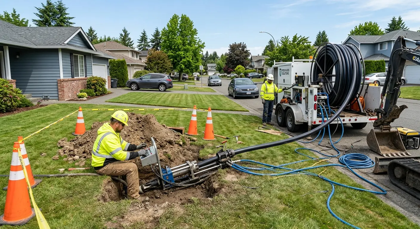 Sewer Line Replacement in Pemberton, NJ